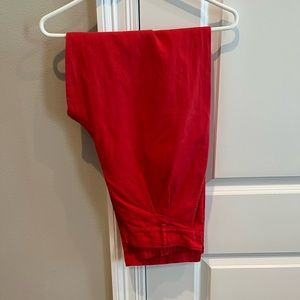 Big Bud Press trouser pant in red, size small, worn once.